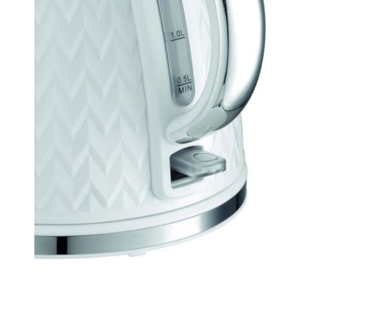 ELDOM C265B NELA electric kettle 1.7 L 2000 W White Tējkannas (elektriskās)