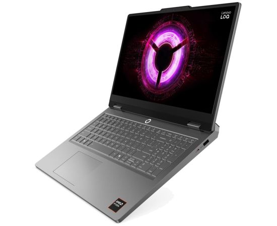 Lenovo LOQ Essential 15ARP11 Ryzen 7 170 15.6" FHD IPS 300nits 144Hz AG 16GB DDR5 4800 SSD512 GeForce RTX 5060 8GB Cam720p 60Wh NoOS Luna Grey Portatīvie datori