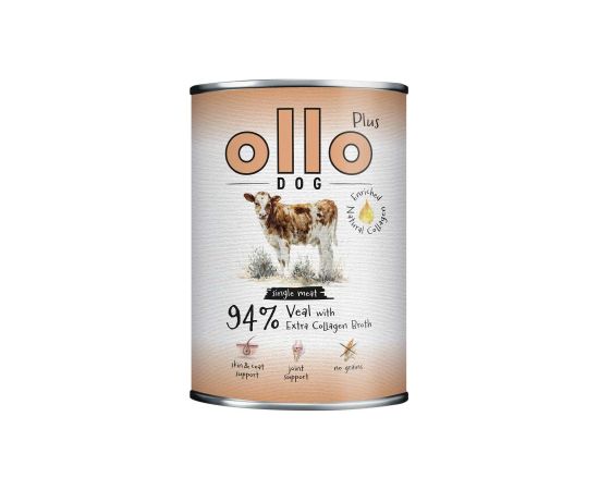 Ollo Plus Koalgen Cielęcina 800g Suņu barība