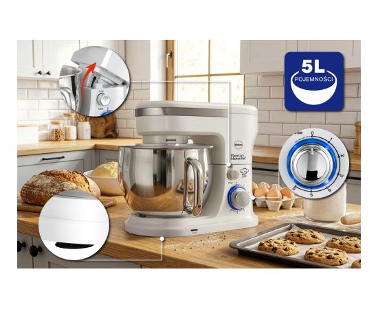 ELDOM WRK1300 DULCE PLANETARY ROBOT 1300 W White Virtuves kombaini