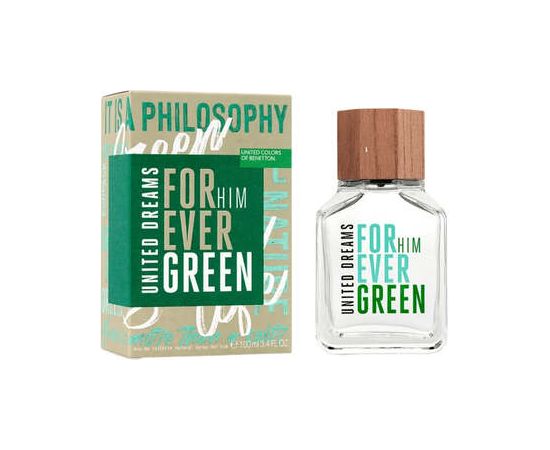 Benetton United Dreams Forever Green EDT 100ml Vīriešu Smaržas