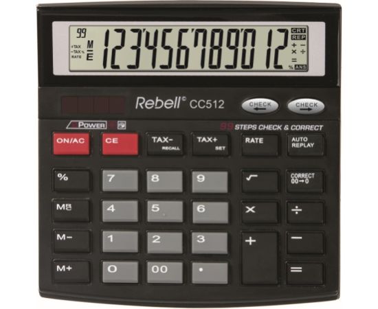 Калькулятор настольный Rebell CC512 Калькуляторы