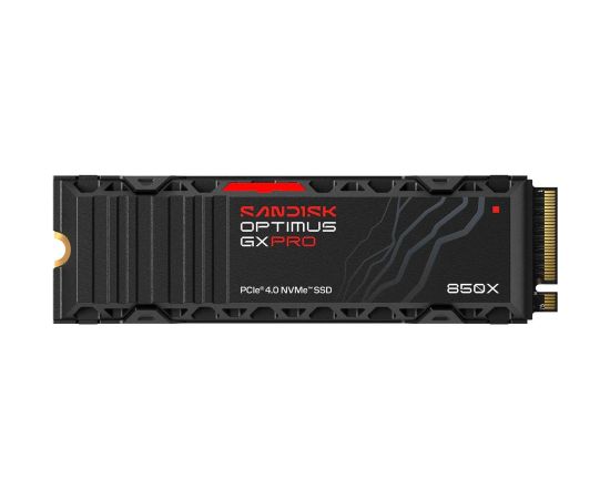 SSD SANDISK 600xTBW rating MTBF 1750000 h Read speed 7300 MB/s Write speed 6300 MB/s NVMe Yes PCI Express 4.0 M.2 1000 GB SDSP81100TAH-000E0 SSD Cietie Diski (Solid state drive)