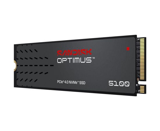 SSD SANDISK 300xTBW rating MTBF 1750000 h Read speed 6600 MB/s Write speed 5600 MB/s NVMe Yes PCI Express 4.0 M.2 500 GB SDSP51500GAN-000E0 SSD Cietie Diski (Solid state drive)