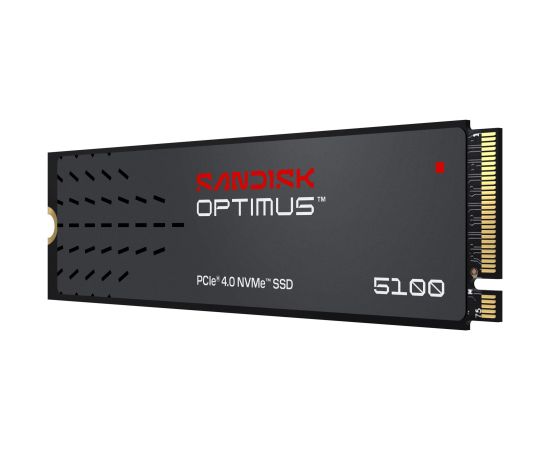 SSD SANDISK 600xTBW rating MTBF 1750000 h Read speed 7100 MB/s Write speed 6700 MB/s NVMe Yes PCI Express 4.0 M.2 1000 GB SDSP51100TAN-000E0 SSD Cietie Diski (Solid state drive)