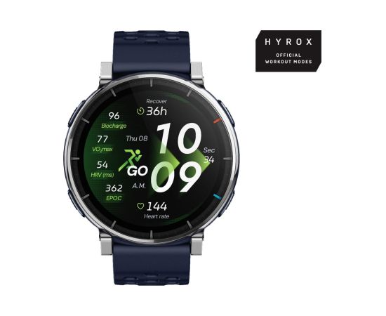 Amazfit Active3 Premium Dark Atlas Blue Smartwatch Smart-Watch Pulksteņi