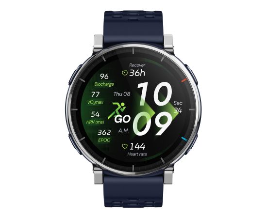 Amazfit Active3 Premium Dark Atlas Blue Smartwatch Smart-Watch Pulksteņi