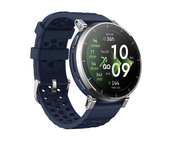 Amazfit Active3 Premium Dark Atlas Blue Smartwatch Smart-Watch Pulksteņi