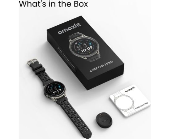 Amazfit Cheetah2 Pro NFC Titanium Smartwatch Smart-Watch Pulksteņi