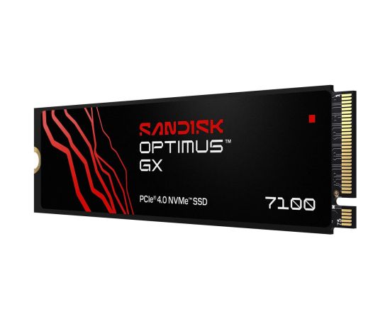 SSD SANDISK 1200xTBW rating MTBF 1750000 h Read speed 7250 MB/s Write speed 6900 MB/s NVMe Yes PCI Express 4.0 M.2 2000 GB SDSP71200TAN-000E0 SSD Cietie Diski (Solid state drive)