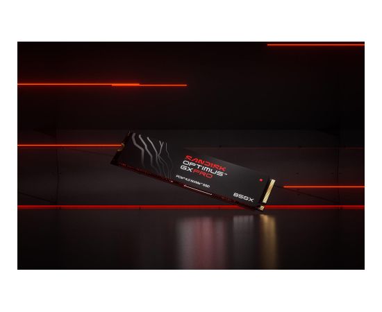 SSD SANDISK 1200xTBW rating MTBF 1750000 h Read speed 7300 MB/s Write speed 6600 MB/s NVMe Yes PCI Express 4.0 M.2 2000 GB SDSP81200TAN-000E0 SSD Cietie Diski (Solid state drive)
