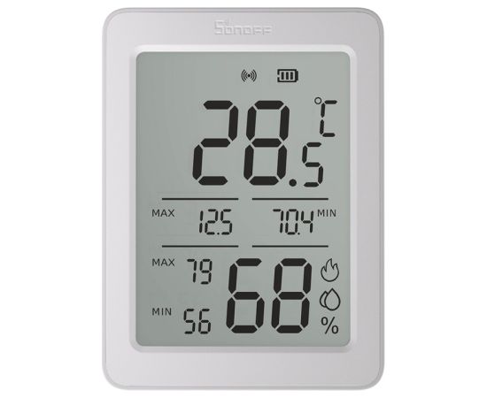 SONOFF ZigBee SNZB-02DR2 Temperature and Humidity Sensor, 2-Pack Viedie Sensori