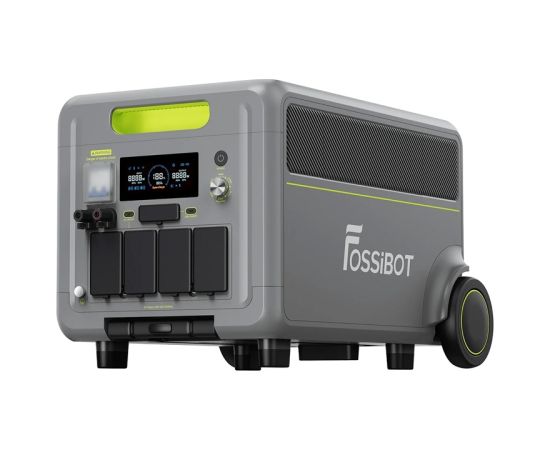 FOSSIBOT F7200 7200W Charging Station (Green) Akumulatoru spēkstacijas