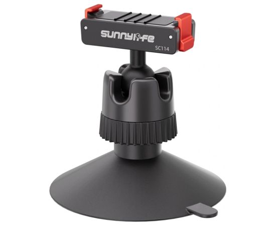 Sunnylife Magnetic Mounting Adapter with 360° Ball Joint for Osmo 360 / Action 5 Pro / 4 / 3 Aksesuāri sporta kamerām