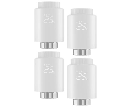 SONOFF ZigBee TRVZB Thermostatic Head, 4-Pack Viedie slēdži