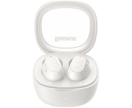 Wireless headphones Baseus Bowie WM02 TWS, Bluetooth 5.0 (white) OS Austiņas