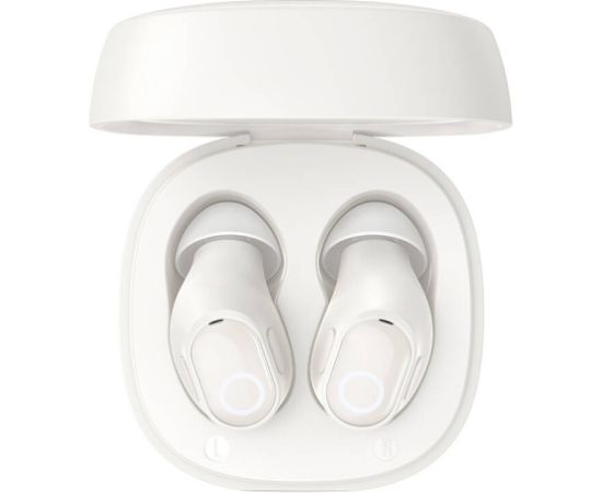 Wireless headphones Baseus Bowie WM02 TWS, Bluetooth 5.0 (white) OS Austiņas
