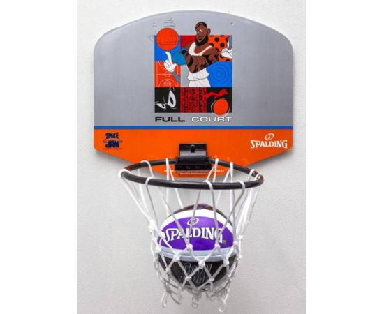 Spalding Tablica do koszykówki Mini Spalding Space Jam Tune Squad szaro-pomarańczowa 79007Z (T3210) - 689344413037 Для баскетбола