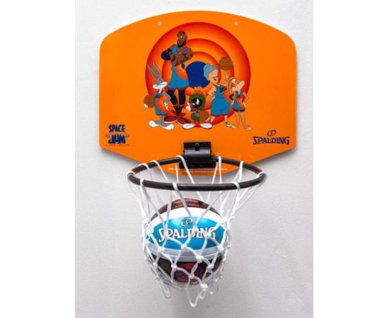 Spalding Tablica do koszykówki Mini Space Jam Tune Squad pomarańczowa 79006Z (T3209) Для баскетбола