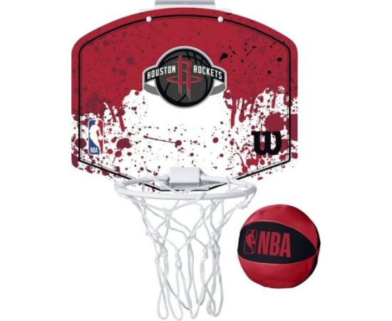 Wilson Wilson NBA Team Houston Rockets Mini Hoop WTBA1302HOU Czerwone One size Для баскетбола