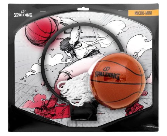 Spalding Kosz do Koszykówki z Tablicą SPALDING Sketch MicroMini Для баскетбола