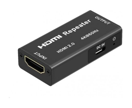 Premiumcord Repeater 4K HDMI do 40 m, HDMI 2.0  4Kx2K 2160p UHD @ 60 Hz, Full HD 10 Новинки Компьютерная техника