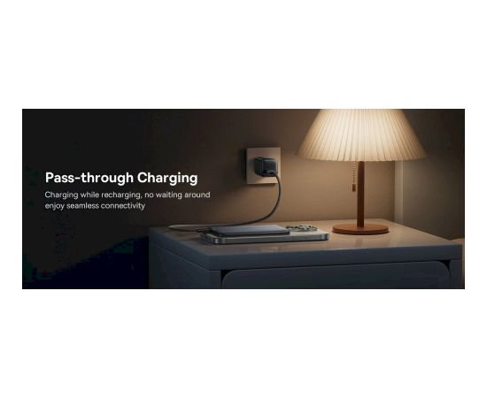 Baseus PicoGo AM41 Magnētiskais powerbank 20W 5000mAh / dabīgais titāns Power Banks