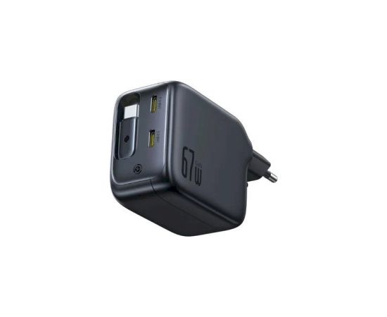 Baseus EnerCore CJ11 Tīkla lādētājs 67W / kosmiski melns Telefonu lādētāji 220v