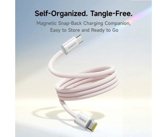Baseus Dynamic 4 Pro Series Data Cable Datu kabelis USB-C - USB-C 100W 1m / maigi rozā Data USB kabeļi