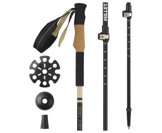 Millet Ubic Trek Pair / Melna / Brūna / 64 - 137 cm Нордическая ходьба