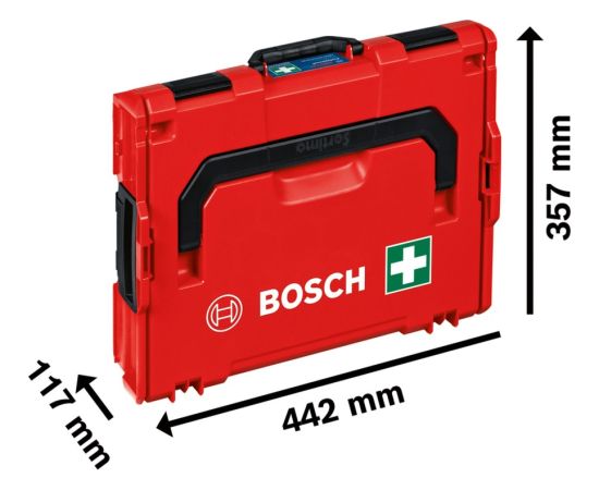 Bosch DIN-compliant first aid kit, in L-BOXX 102, first aid (red) Jaunumi -Dārzam