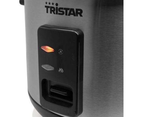 Tristar RK-6146 Rice cooker 400 W 1 L Number of programs 0 Black/Stainless steel Multifunkcionālie katli