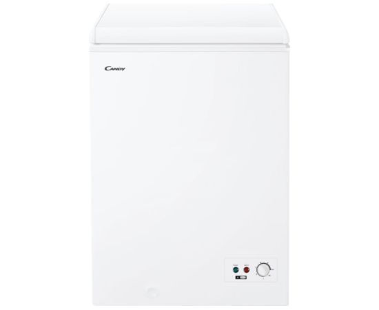 Candy Freezer CCHH 100E Energy efficiency class E Chest Free standing Height 84.5 cm Total net capacity 97 L White Jaunumi Sadz. tehnika