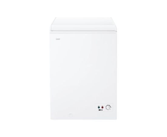 Candy Freezer CCHH 100E Energy efficiency class E Chest Free standing Height 84.5 cm Total net capacity 97 L White Jaunumi Sadz. tehnika