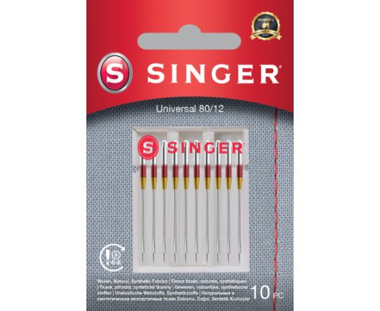 Singer Universal Needle for Woven Fabrics 80/12 10PK Аксессуары для швейных машин