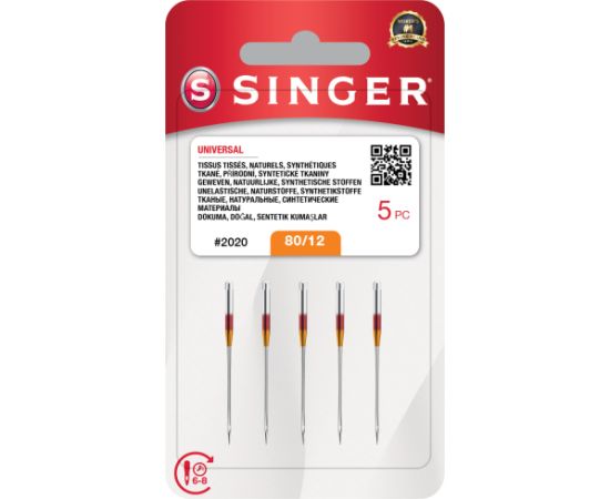Singer Needle, 2020 SZ12 BLST W/10 Аксессуары для швейных машин