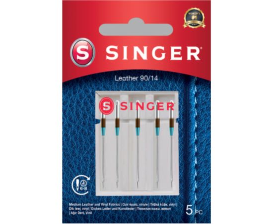 Singer Leather Needle 90/14 5PK Аксессуары для швейных машин