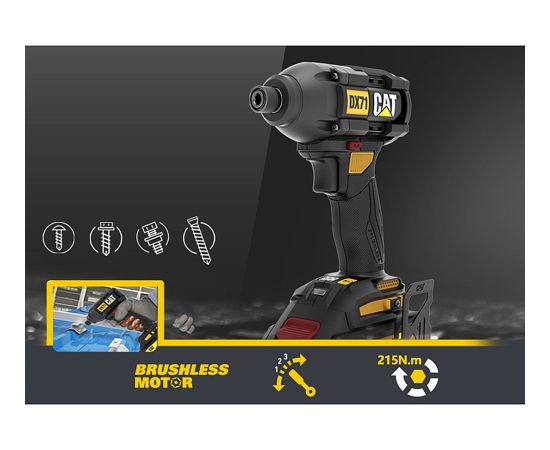 Caterpillar Zakrętarka bez akumulatora CAT DX71B Ударный гайковерт