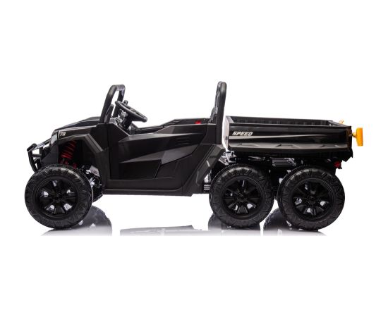 Lean Cars Battery Operated Vehicle 6 Wheels XB-1038A 4x4 24V Black Новости - Детские товары