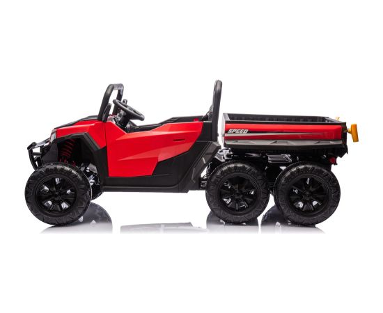 Lean Cars Battery Operated Vehicle 6 Wheels XB-1038A 4x4 24V Red Новости - Детские товары