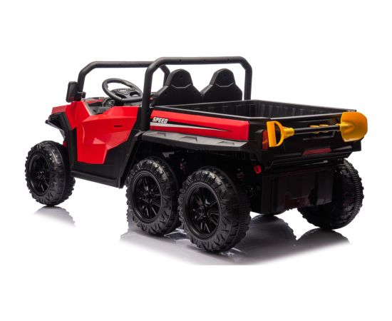 Lean Cars Battery Operated Vehicle 6 Wheels XB-1038A 4x4 24V Red Новости - Детские товары