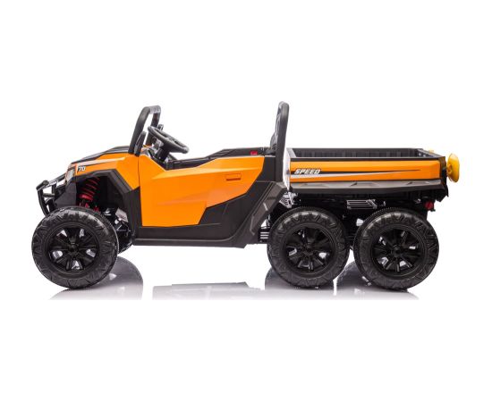 Lean Cars Battery Operated Vehicle 6 Wheels XB-1038A 4x4 24V Orange Новости - Детские товары