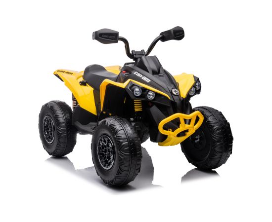 Lean Cars DK-CA002 12V10AH 4x4 Yellow Battery Quad Jaunumi, Bērnu preces