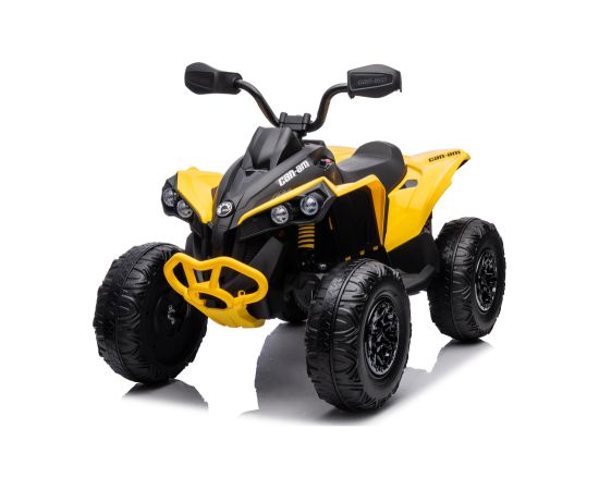 Lean Cars DK-CA002 12V10AH 4x4 Yellow Battery Quad Jaunumi, Bērnu preces