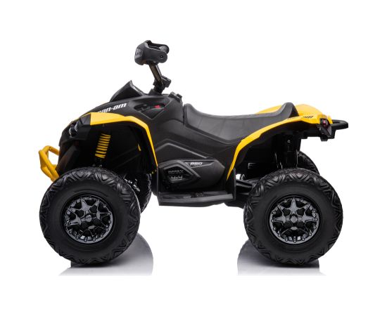 Lean Cars DK-CA002 12V10AH 4x4 Yellow Battery Quad Jaunumi, Bērnu preces