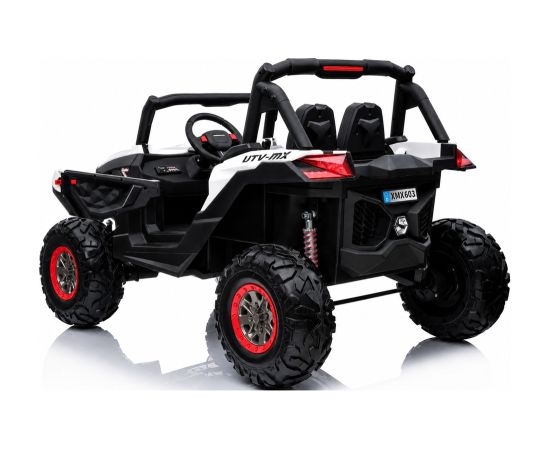 Lean Cars Jeep XMX603 Electric Ride On The Car - White With MP4 Новости - Детские товары