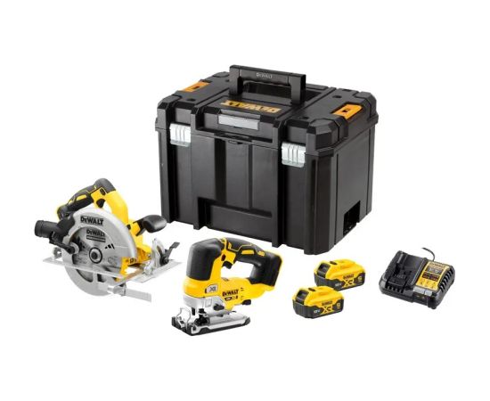 Akumulatora instrumentu komplekts DeWalt DCK2012P2T-QW; 18 V; 184 mm; 135 mm; 2x5,0 Ah akum. Наборы электроинструментов
