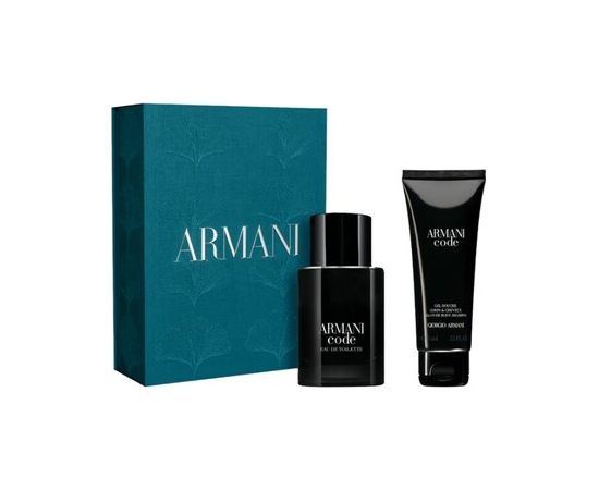 Giorgio Armani Code for Men Gift Set EDT 50 ml and Shower Gel 75 ml 50ml Dāvanu komplekti