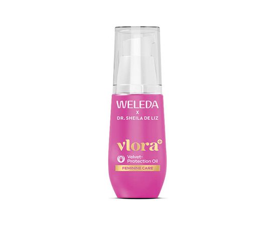 Weleda Vlora+ Velvet Protection Oil - Ochranná olejová péče pro intimní oblast 30ml Ķermeņa kosmētika