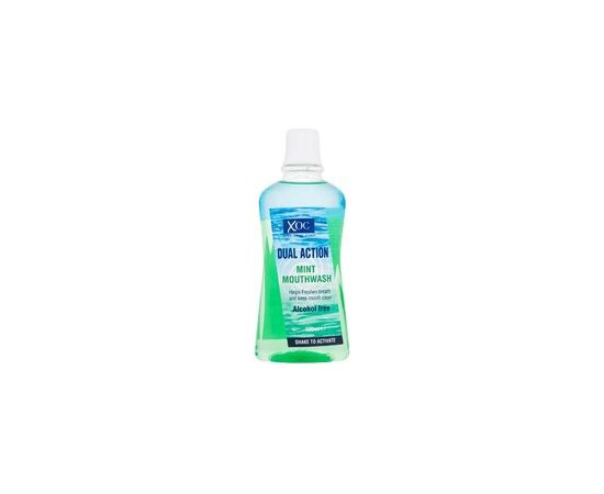 Xpel Dual Action Mint Mouthwash - Ústní voda pro svěží dech a čistou ústní dutinu 500ml Zobu pastas un mutes dobuma skalojamie līdzekļi